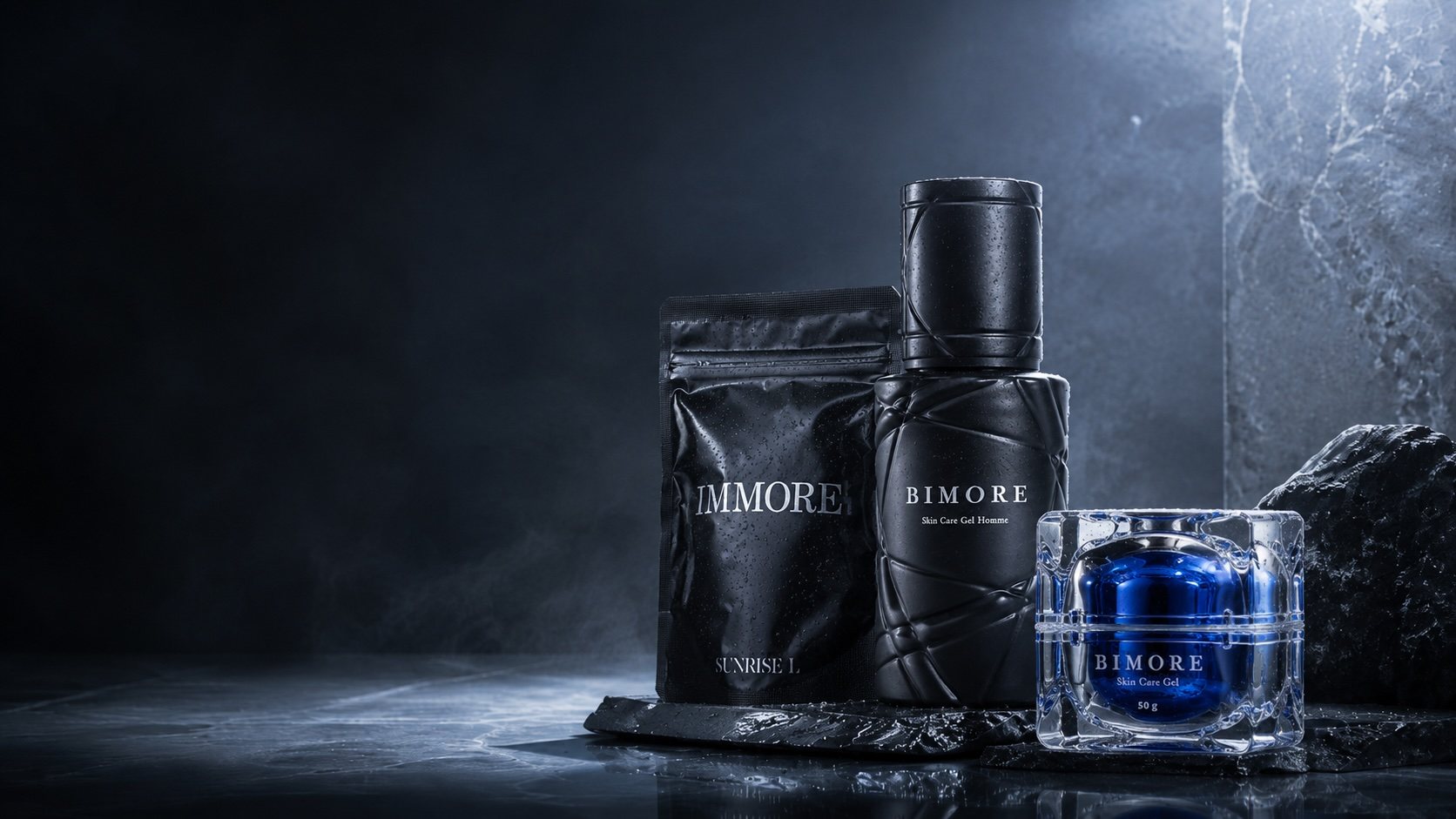 BIMORE メンズスキンケア製品ラインナップ